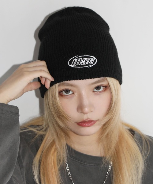 値引中】ShowMinorSavage SMS ジャガードビーニー ニット帽