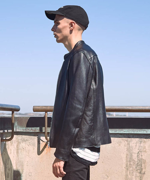 LIDNM（リドム）の「LIDNM/リドム/ラムレザーシングルライダース