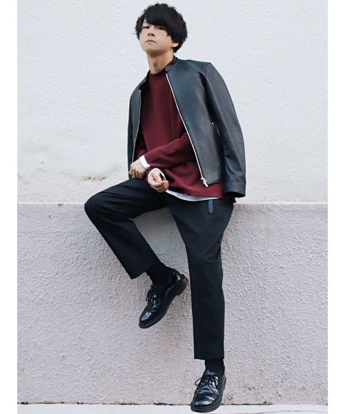 LIDNM（リドム）の「LIDNM/リドム/ラムレザーシングルライダース