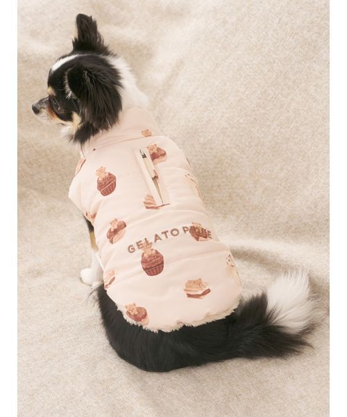セール】【CAT&DOG】中綿ベスト（ペットウェア）｜gelato pique