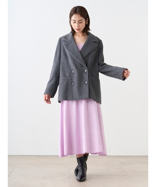 SNIDEL スナイデル オーバーボックスジャケットコート