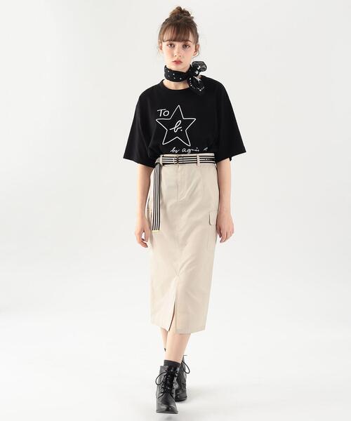 WEB限定 W984 TS To b. ビッグスターロゴTシャツ（Tシャツ/カットソー