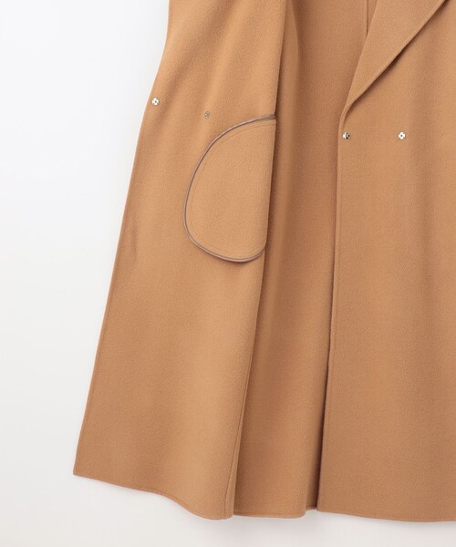 ウールリバーロング コート（その他アウター）｜自由区（ジユウク）の