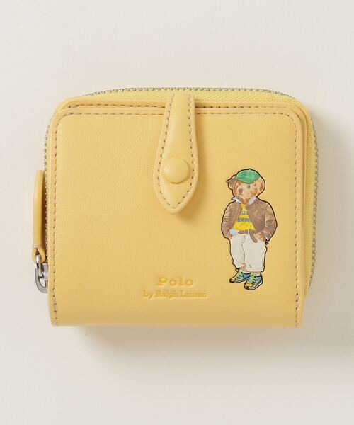 Polo ベア レザー コンパクト ウォレット（財布）｜POLO RALPH LAUREN