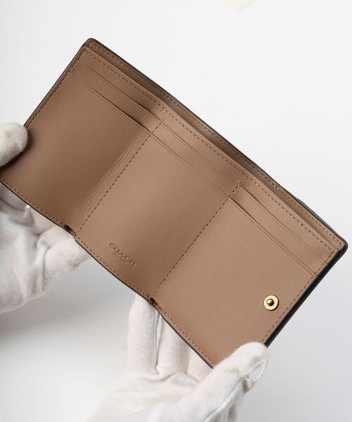 エッセンシャル ミニ トライフォールド ウォレット・ホース アンド