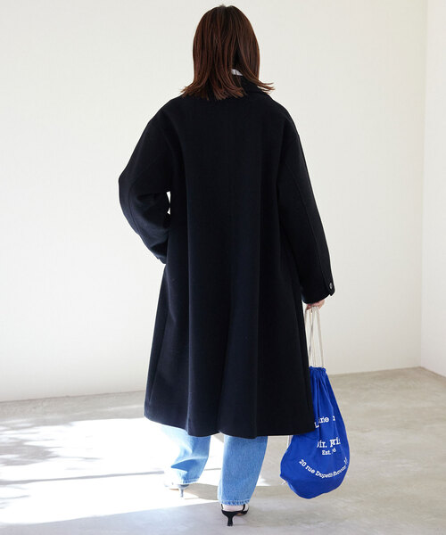 SLOBE IENA（スローブイエナ）の「ECO WOOL ダブルブレストコート