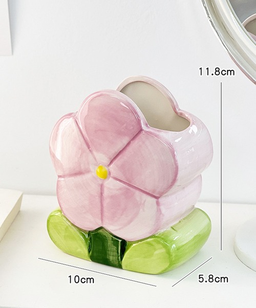 チューリップ型 花型 ペン立て（収納グッズ）｜aimoha（アイモハ）の