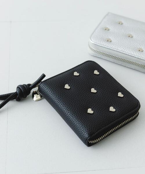 セール】ハートスタッズ二つ折りミニ財布（財布）｜RODE SKO（ロデスコ