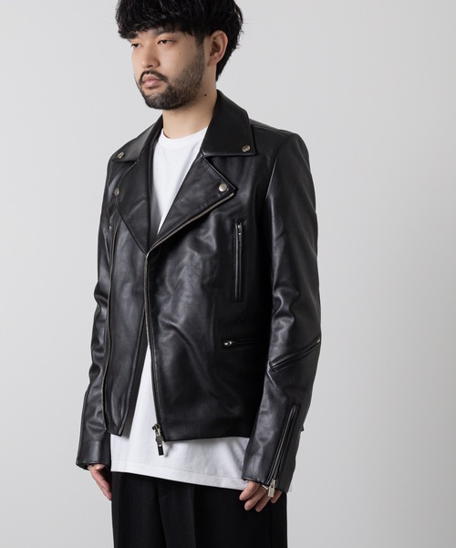 ATTACHMENT（アタッチメント）の「シープレザー ダブルライダース