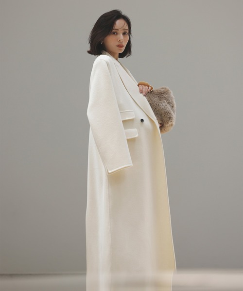 セール】リバーロングダブルポケットチェスターコート（チェスター