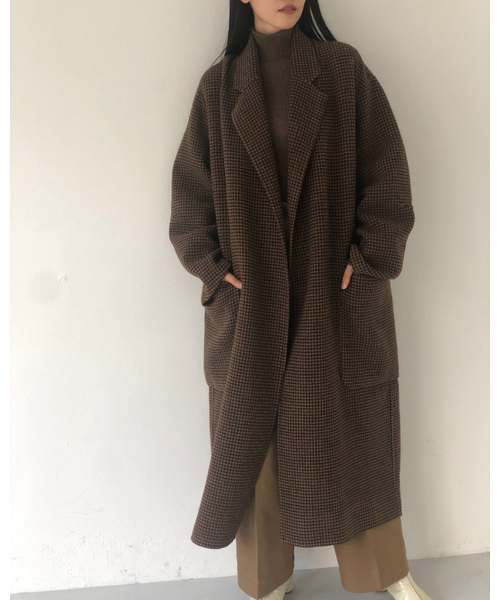 TODAYFUL（トゥデイフル）の「オーバーチェックコート（チェスター