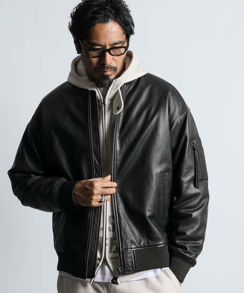 まさや】ディーゼル☆現行 ラムレザー QRコード 羊革 まさや様専用