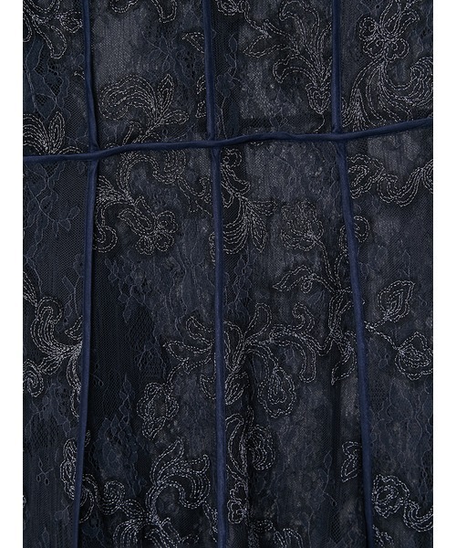 FRAY I.D（フレイアイディー）の「チュールレースラメ刺繍ドレス