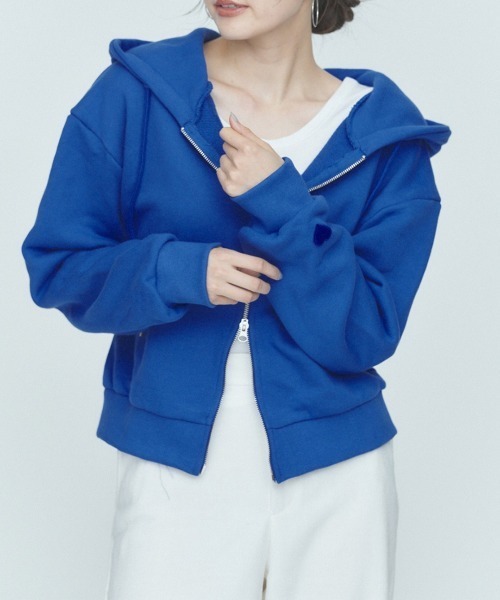 BASIC WZIP HOODIE（パーカー）｜BLUE×PALANG（ブルーパラン）の