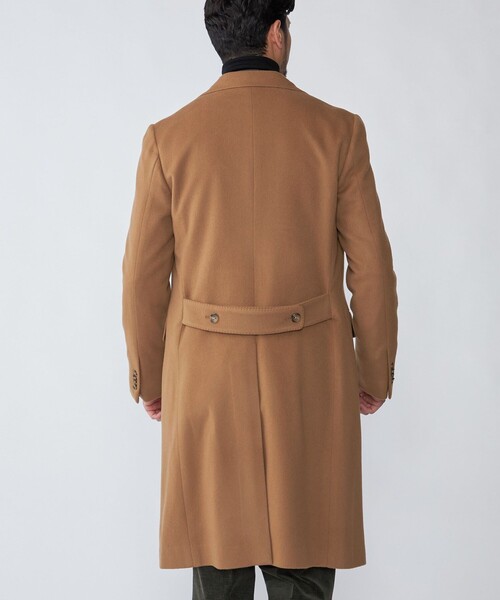 セール】SHIPS: ウール/カシミヤ ロング チェスターコート（チェスター