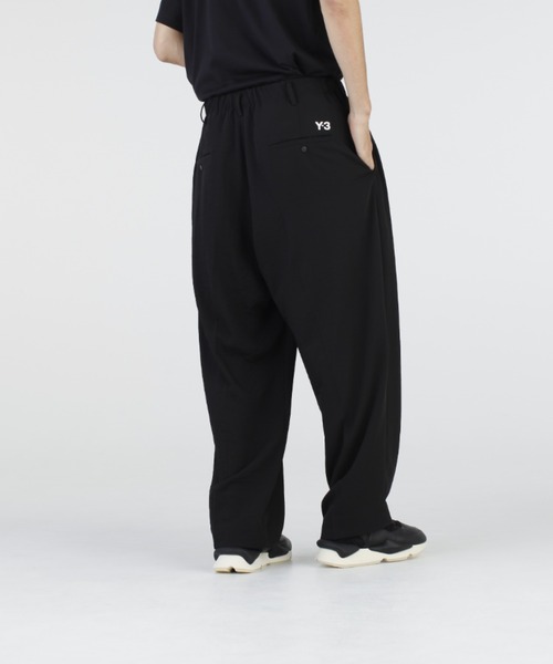 Y-3 スリーストライプスサルエルパンツ