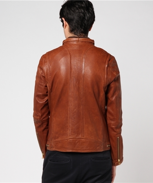 LOVELESS（ラブレス）の「【LOVELESS】MENS ブラウンレザーライダース
