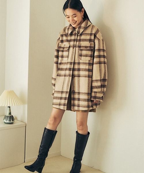 ウールチェックJK credona CREDONA（クレドナ）の「ウールチェックJK