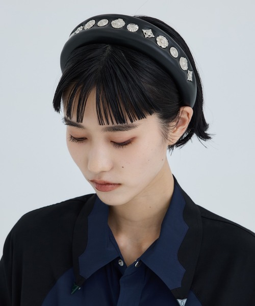 TOGA（トーガ）の「【TOGA TOO/トーガトゥ】Leather headband 1/レザー