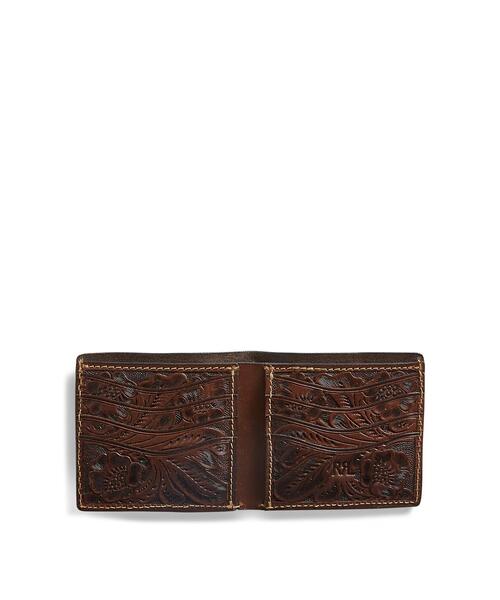 RRL（ダブル アール エル）の「ハンドツールドレザー ビルフォールド