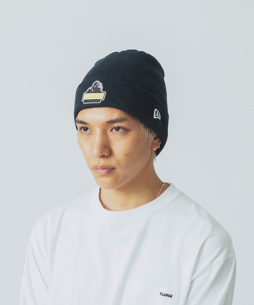 XLARGE×NEW ERA SLANTED OG CUFF BEANIE（ニットキャップ/ビーニー