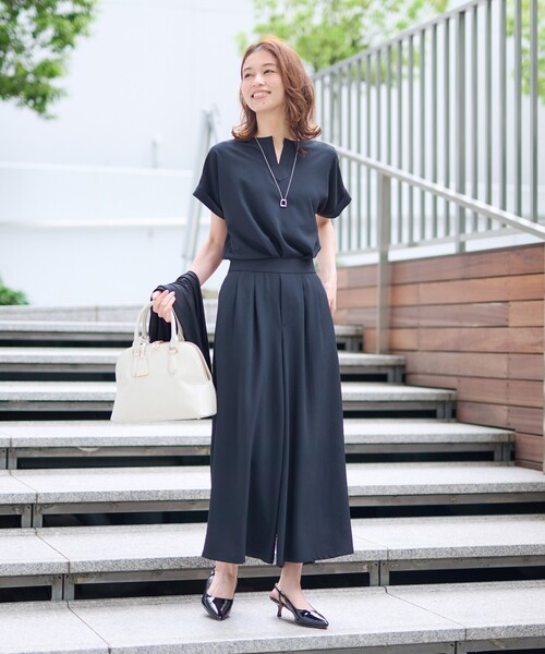 BEARDSLEY ビアズリー ガウチョパンツ ワイドパンツ ビアズリー ドット