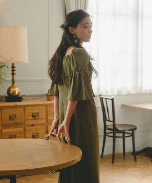 Kastane（カスタネ）の「【オケージョンドレス/結婚式】Bell sleeve