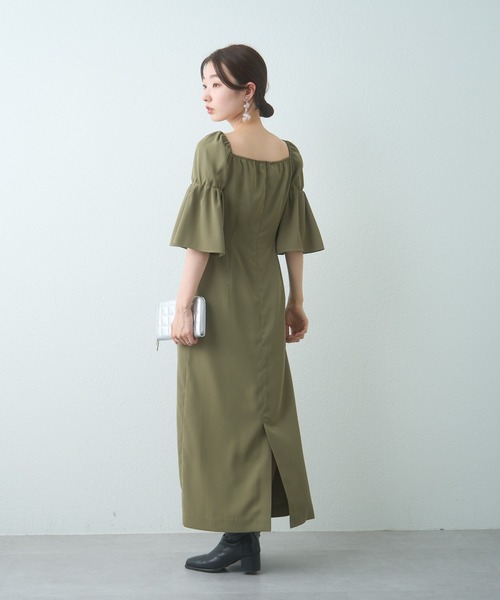 Kastane（カスタネ）の「【オケージョンドレス/結婚式】Bell sleeve