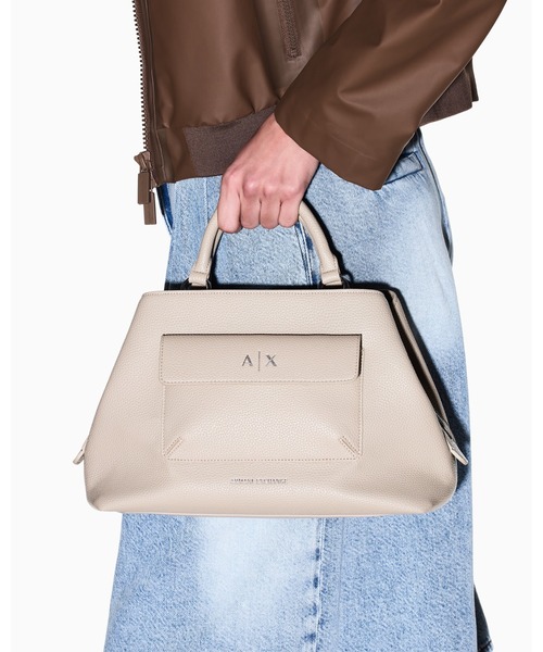 A|X アルマーニ エクスチェンジ】＜ZOZO限定＞AXロゴ フラップ