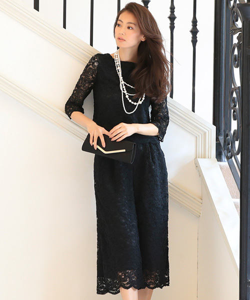 Ezick Lady set レーストップドレス ボレロ 結婚式 オケージョン