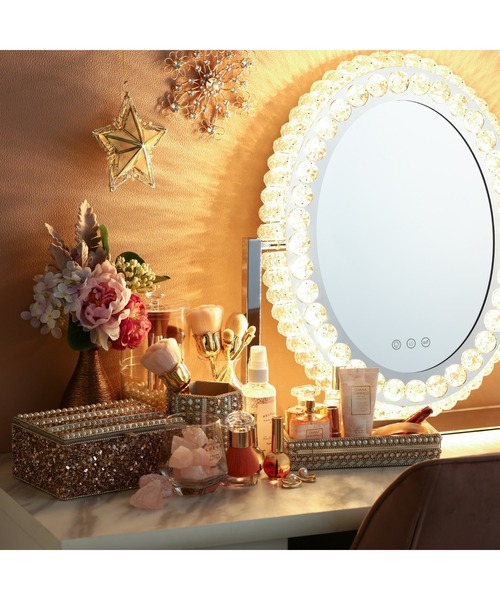 Francfranc ブリエ クリスタル女優ミラー Francfranc - 新品✨フラン