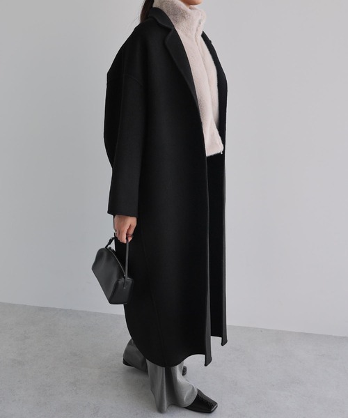 新色追加】リバーロングコクーンコート（チェスターコート）｜evernavy