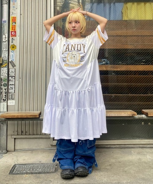 Candy Buppie DianaワンピースXXS、バレッタSet GraceBloomキャミ