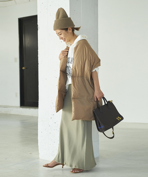 plage（プラージュ）の「《WEB限定》ダウンストール（ベージュ