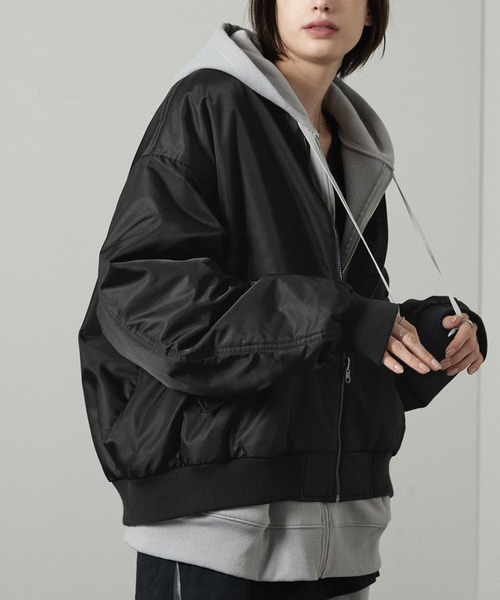 tttttaaaさま専用【リバーシブル】スカジャン＆ MA-1 (L) tttttaaa