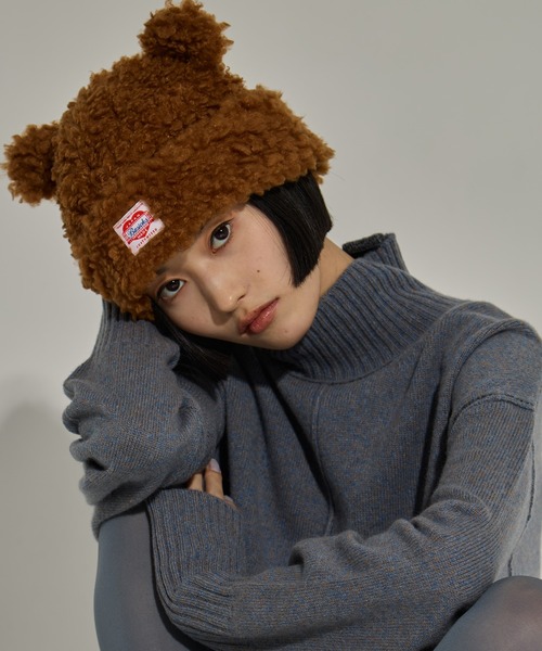 BASICKS/ベーシックス】Bear Beanie/ベアビーニー（ニットキャップ
