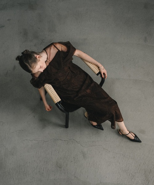 Tornade pencil dress（ドレス）｜et.UNiVER（エトユニベール）の