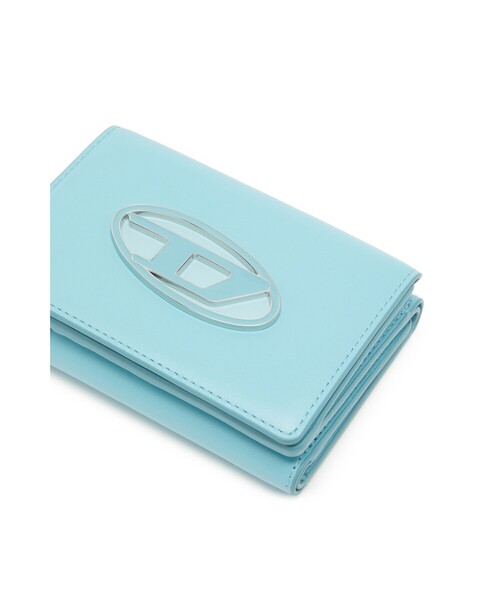 DIESEL（ディーゼル）の「レディース カウレザー 三つ折りウォレット