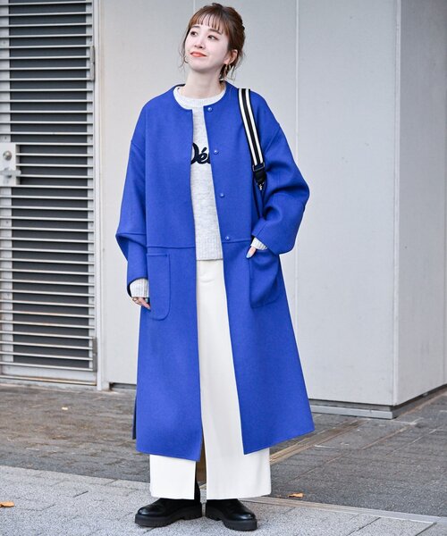 追加》S120ブレンドリバーシブルコート（ノーカラーコート）｜B.C