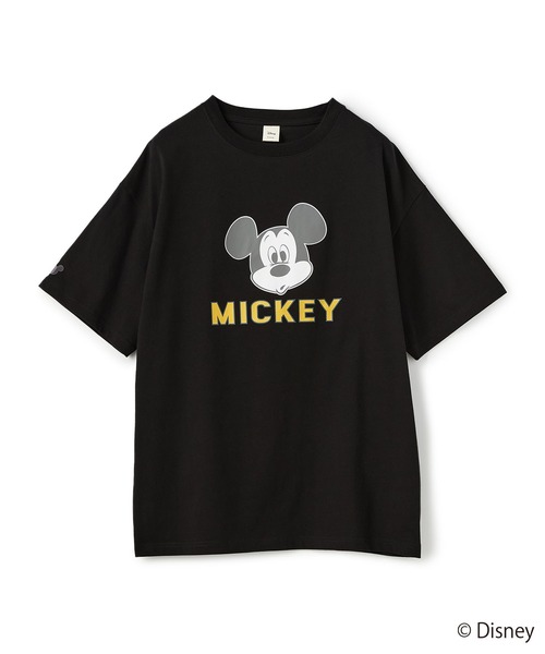 セール】【Disney/ディズニー】ミッキーマウスフェイスプリントTシャツ