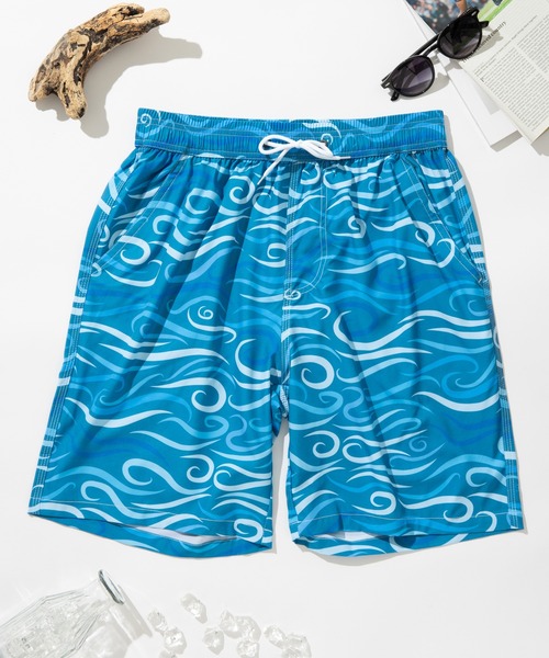 サーフパンツ デザインアソート 海パン 速乾 水着 水陸両用 スイム