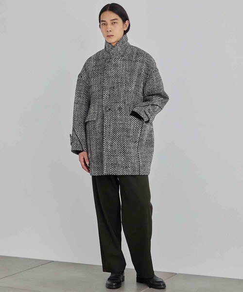 セール】ツイードウールミドルコート（チェスターコート）｜UNITED