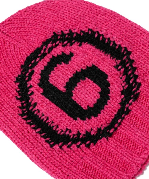MM6 Maison Margiela 6 ロゴマーク 刺繍 ニット帽 ビーニー MM6 Maison