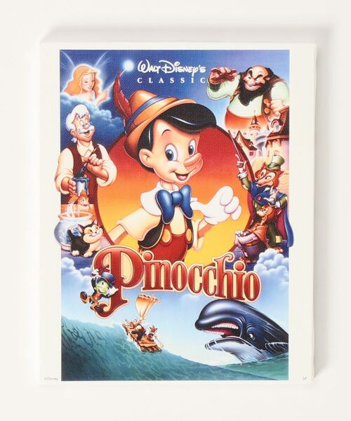 Disney NOSTALGICA 】 ピノキオ キャンバスアート（ポスター/アート