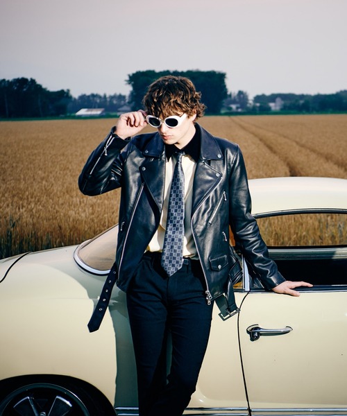 Calf Leather Riders Jacket / カーフレザーライダースジャケット