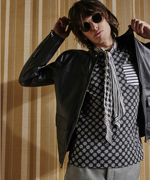 Pretty Green（プリティーグリーン）の「RANDALL ジップアップ レザー