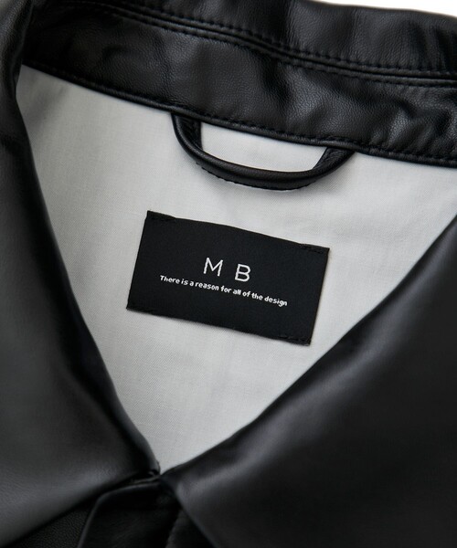 STUDIOUS（ステュディオス）の「【MB別注】WATER REPELLENT LEATHER