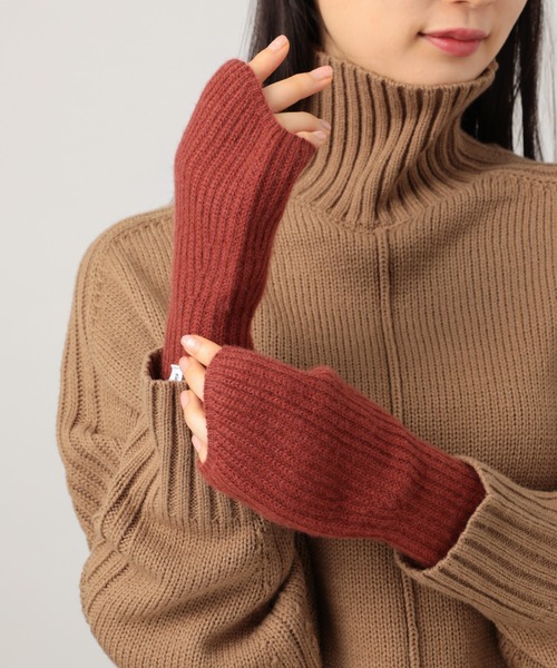 elegancese】arm wormer ピュアカシミア100％ アームウォーマー