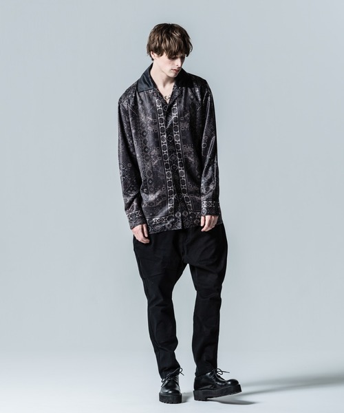 極限定 glamb シモンジョッパーズパンツ ワイドパンツ ボトム 希少 黒