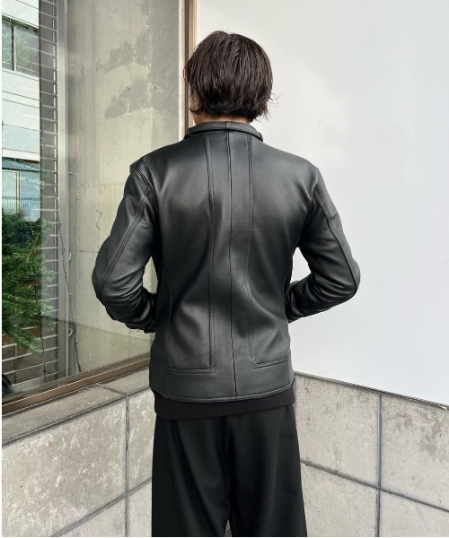 LOVELESS（ラブレス）の「シングルレザー ライダース（ライダース